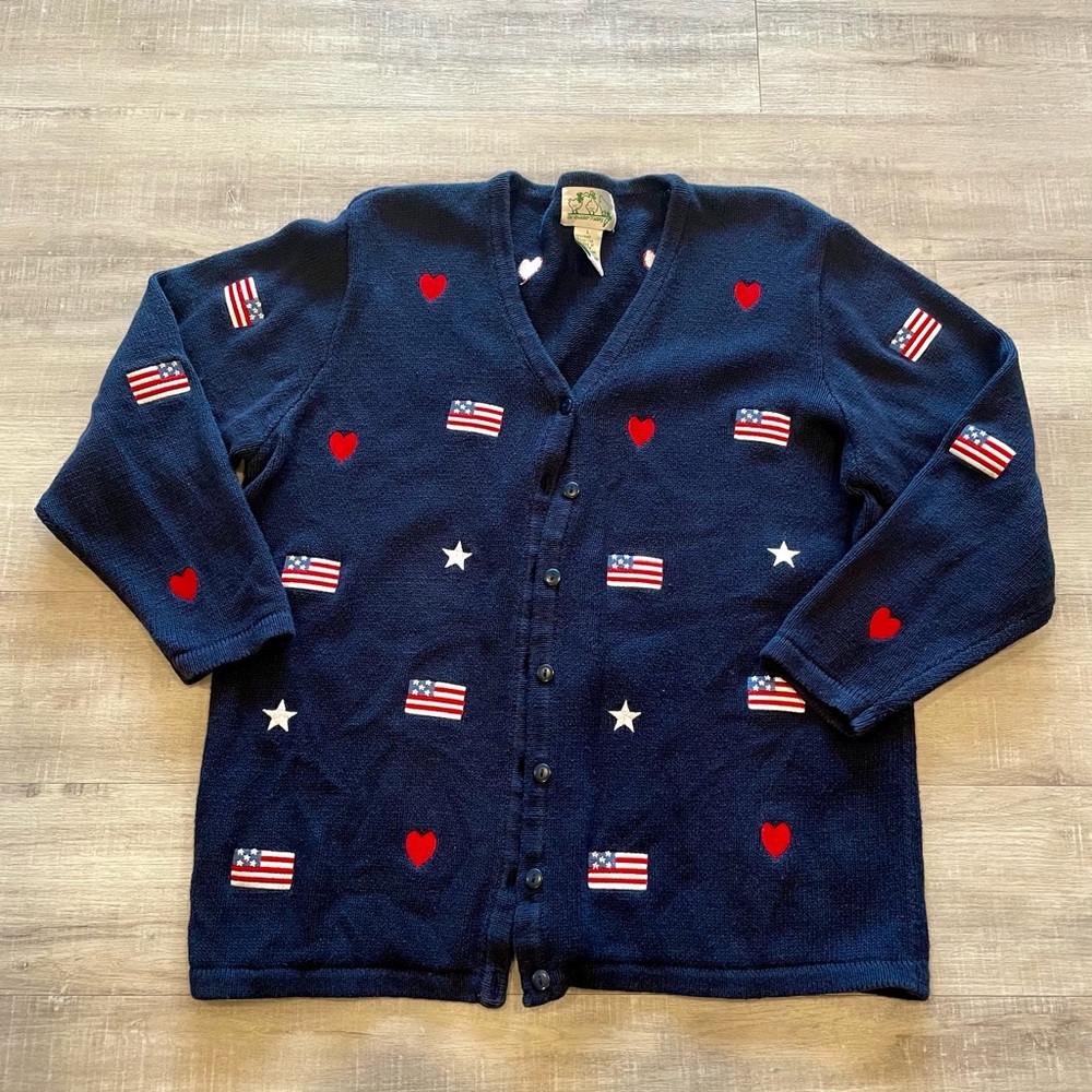 Vintage America sweater/cardigan